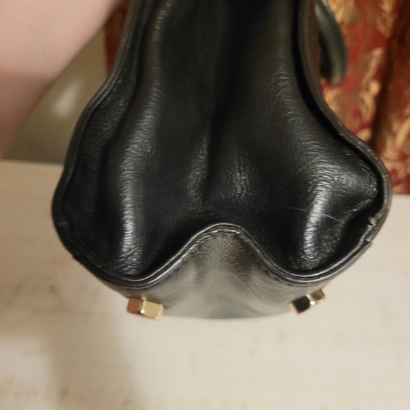 💚CLEARANCE💚 Rebecca Minkoff Black Leather Morning After Tote - Picture 8 of 8
